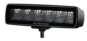 compare product Hella Universal Black Magic 6 L.E.D. Mini Light Bar - Flood Beam