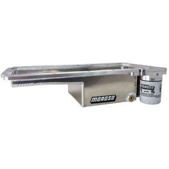 compare product Moroso LS Miata Swap/Chevrolet Corvette C6 Road Race Baffled Aluminum Oil Pan