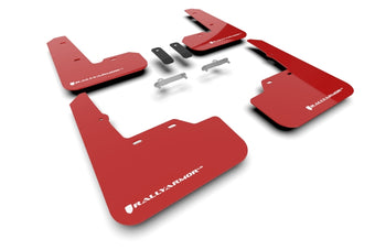 compare product Rally Armor 22-26 Subaru WRX Red UR Mud Flap w/White Logo
