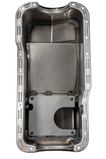 compare product Moroso Ford 351W (w/Rear Sump) Extra Deep Wet Sump 7qt 9in Steel Oil Pan