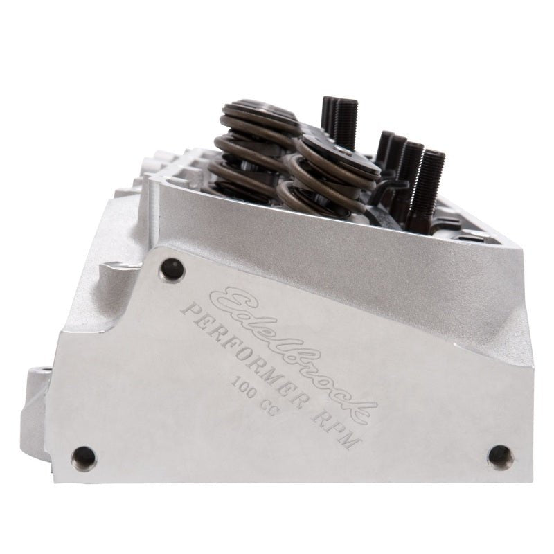 Edelbrock Cylinder Head BBC Performer RPM Oval Port 100cc Complete Single w/ Springs - My Store