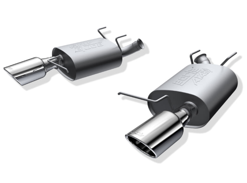 Borla 11 - 14 Ford Mustang 3.7L 6cyl Aggressive ATAK Exhaust (rear section only) - My Store
