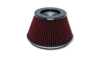 compare product Vibrant The Classic Perf Air Filter 5in OD Conex3-5/8in Tallx6in ID Bellmouth VelocityStack10950-52