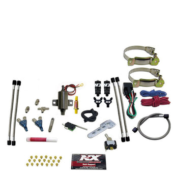 compare product Nitrous Express 2 Cyl Piranha Nitrous Kit w/o Bottle