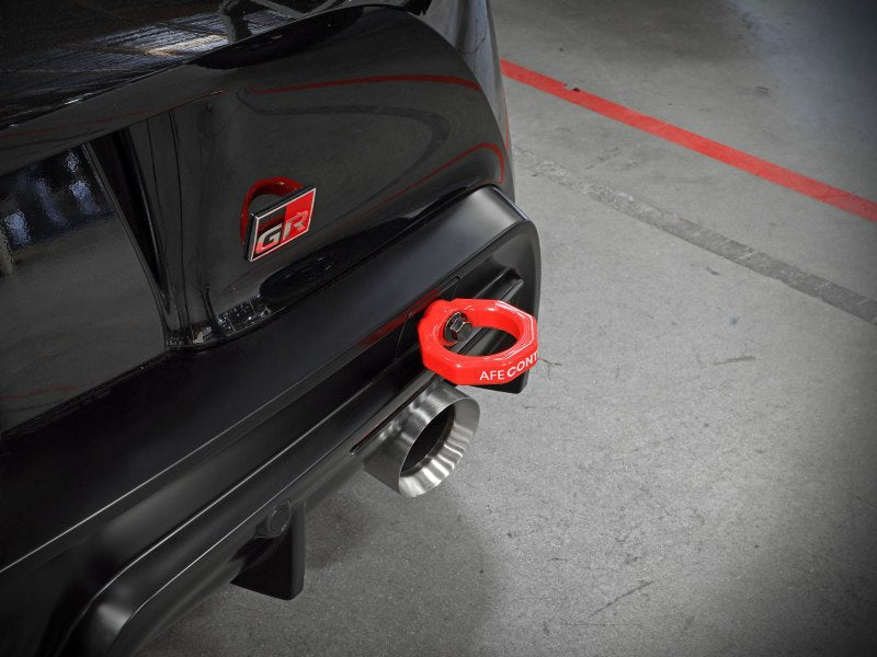 aFe Control Rear Tow Hook Red 20 - 21 Toyota GR Supra (A90) - My Store