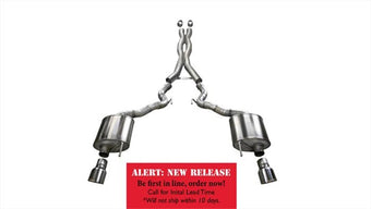 compare product Corsa 2015-2017 Ford Mustang GT Convertible 5.0L V8 Polished Xtreme Dual Rear Exit Exhaust