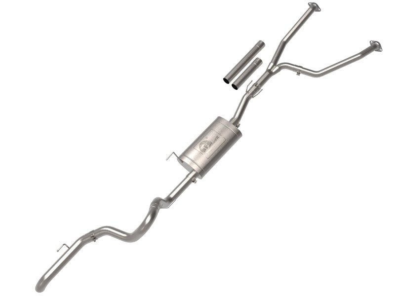 aFe 2022 Toyota Tundra V6 - 3.5L (tt) Apollo GT Series Hi - Tuck 2.5in to 3in 409 SS Cat - Back Exhaust - My Store