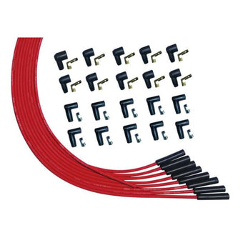 compare product Moroso V8 Universal Str Plug HEI & Non-HEI Ultra Spark Plug Wire Set - Red