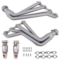 BBK 2010 - 15 Camaro Ls3/L99 1 - 7/8 Full - Length Headers W/ High Flow Cats (Titanium Ceramic) - My Store