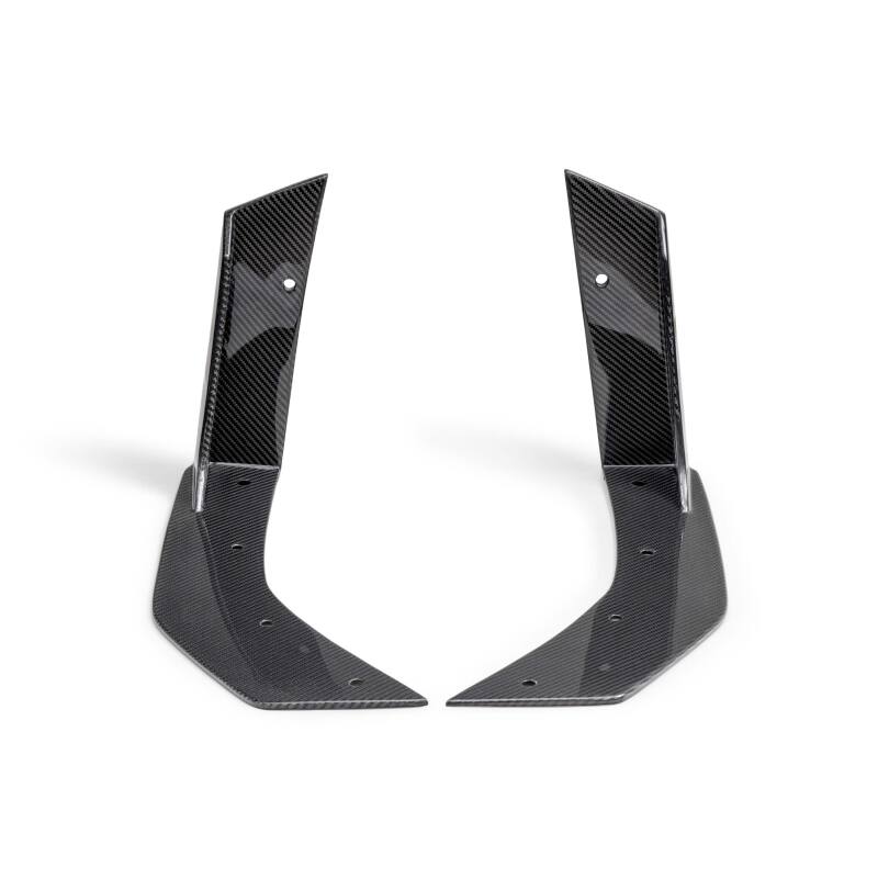 Anderson Composites 2024 Ford Mustang Type - GT5 Carbon Fiber Front Splitter Wickers - My Store