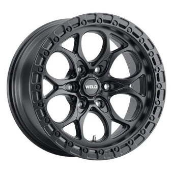 compare product Weld Off-Road W108 17X9 Ledge 6x139.7 ET-12 BS 4.50 Satin Black - 106.1