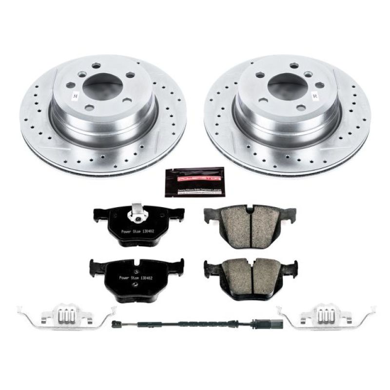 Power Stop 16 - 18 BMW X5 Rear Z23 Evolution Sport Brake Kit - My Store