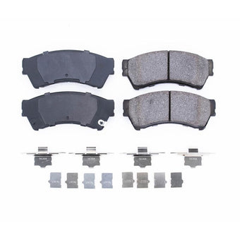 compare product Power Stop 06-12 Ford Fusion Front Z17 Evolution Ceramic Brake Pads w/Hardware