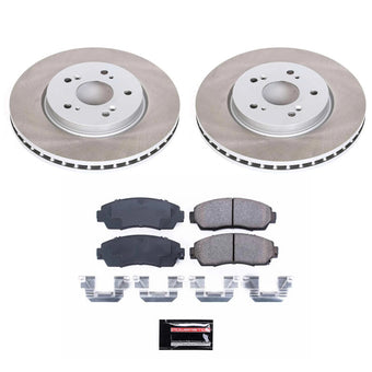 compare product Power Stop 2012 Honda Crosstour Front Semi-Coated Rotor Kit