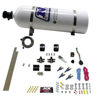 compare product Nitrous Express 4 Cyl Gas Nitrous Kit (100-250HP) w/15lb Bottle