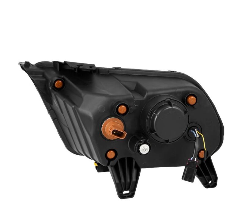 AlphaRex 10 - 12 Ford Mustang NOVA - Series LED Proj. Headlights Alpha - Blk w/Activ Lght & Seq.Sig SB DBL - My Store