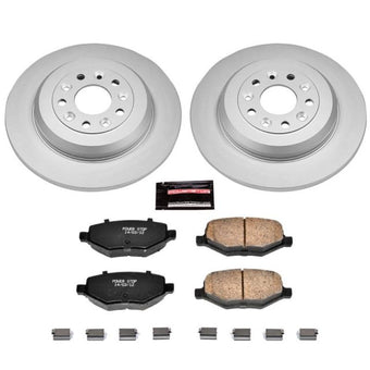 compare product Power Stop 11-15 Ford Edge Rear Z17 Evolution Geomet Coated Brake Kit