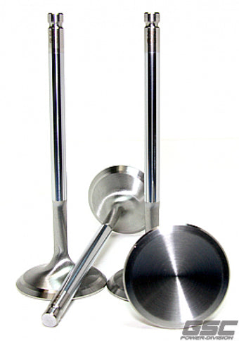 compare product GSC P-D Audi V10 5.2L 27mm Head STD 101.8mm Long Chrome Polished Alloy Exhaust Valve - Set of 10