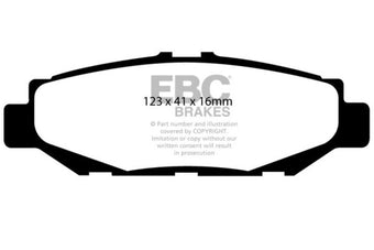 compare product EBC 93-97 Lexus GS300 3.0 Yellowstuff Rear Brake Pads
