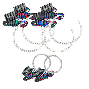 compare product Oracle Jeep Grand Cherokee 11-13 Triple Halo Kit - ColorSHIFT w/o Controller
