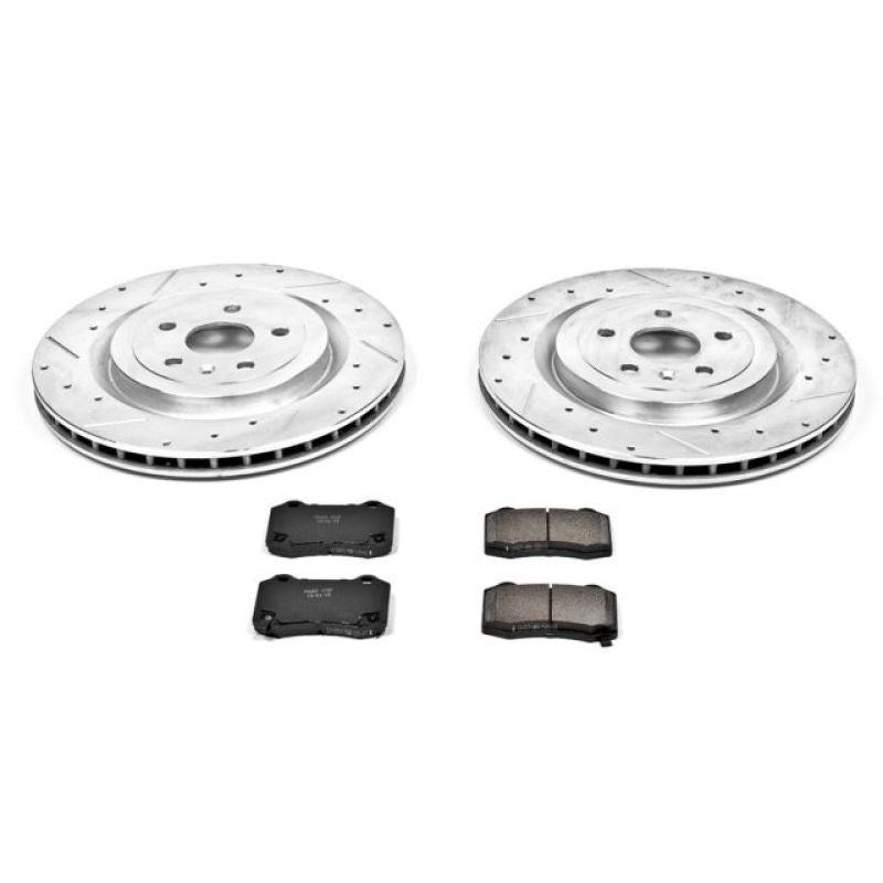 Power Stop 09 - 15 Cadillac CTS Rear Z23 Evolution Sport Brake Kit - My Store