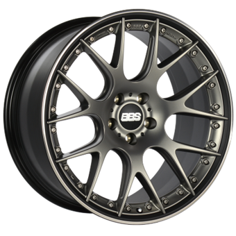 compare product BBS CH-RII 22x9.5 5x112 ET22 / 66.5 CB Satin Platinum Center Black Lip SS Rim Protector Wheel