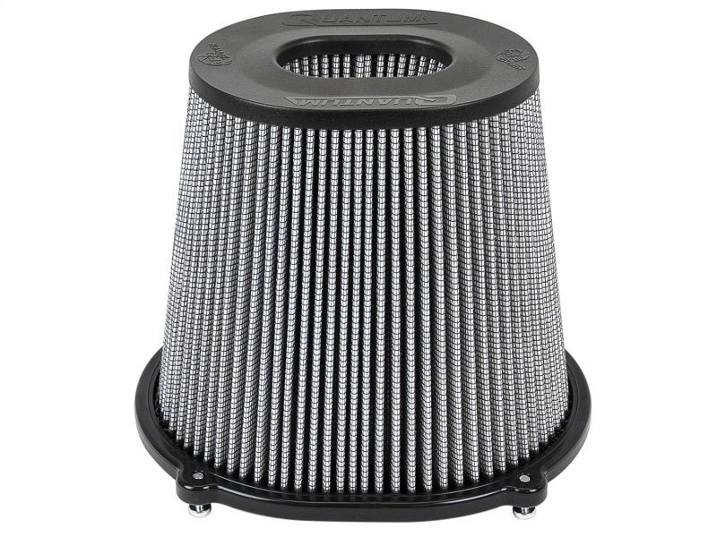 aFe Quantum Pro DRY S Air Filter Inverted Top - 5in Flange x 8in Height - Dry PDS - My Store