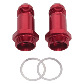 compare product Russell Performance -8 AN Carb Adapter Fittings (2 pcs.) (Red)