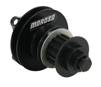 compare product Moroso Ford Small Block (4 Bolt) Dry Sump & Vacuum Pump Drive Kit - Flange Style w/Pulleys