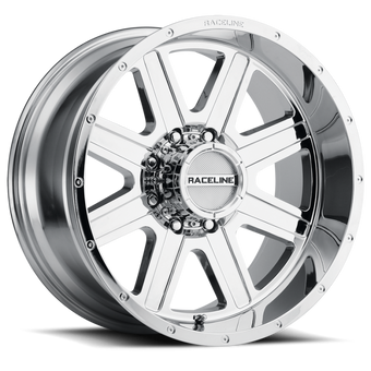 compare product Raceline 940C Hostage 18x9in / 6x139.7 BP / 12mm Offset / 106.1mm Bore - Chrome Wheel
