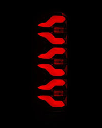 AlphaRex 87 - 96 Ford Bronco/F - 150 Luxx - Series LED Tail Lights - Black Red - My Store