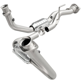compare product MagnaFlow Direct Fit Catalytic Converter 05-06 Jeep Grand Cherokee 3.7L Y-Pipe Assy (49 State)