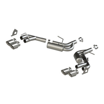 compare product MBRP 16-19 Chevrolet Camaro V6 2.5in T304 NPP Dual Axle Back Exhaust w/ 4in Quad Dual Wall Tips