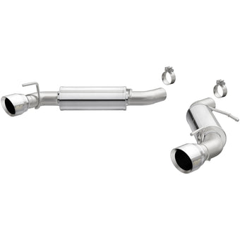 compare product MagnaFlow 2016 Chevy Camaro 6.2L V8 Competition Axle Back w/ Dual Polished Tips