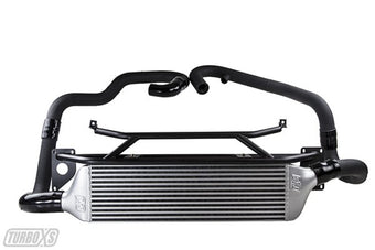 compare product Turbo XS FMIC 2015-2017 Subaru STi - Wrinkle Black Pipes