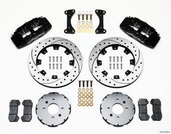 compare product Wilwood Dynapro 6 Front Hat Kit 12.19in Drilled 94-01 Honda/Acura w/262mm Disc