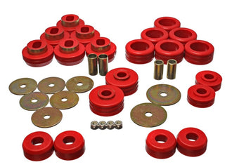 compare product Energy Suspension 92-97 GM Denali XL/Blazer/Yukon XL 4WD Red Body Mount Set