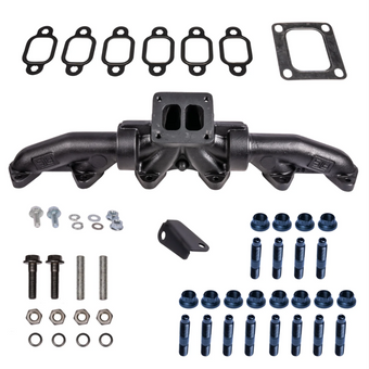compare product ATS Diesel 94-98 Cummins 5.9L Pulse Flow Exhaust Manifold Kit