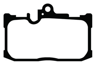 compare product EBC 13+ Lexus GS350 3.5 F-Sport RWD Yellowstuff Front Brake Pads