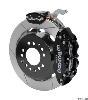 compare product Wilwood Narrow Superlite 4R-MC4 Black Rear Kit 12.88in Slotted Rotor 88-96 Chevy Corvette C4