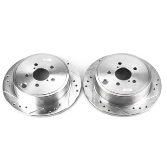 compare product Power Stop 13-16 Subaru BRZ Rear Evolution Drilled & Slotted Rotors - Pair