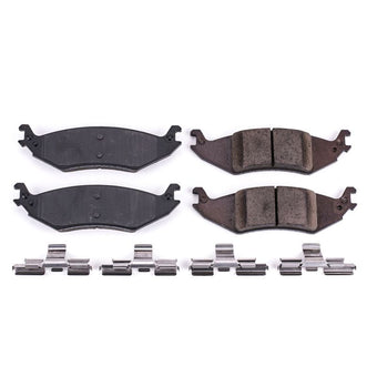 compare product Power Stop 04-07 Ford E-150 Rear Z17 Evolution Ceramic Brake Pads w/Hardware