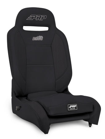 compare product PRP Enduro Elite Reclining Suspension Seat (Passenger Side) - Black Vinyl/Black
