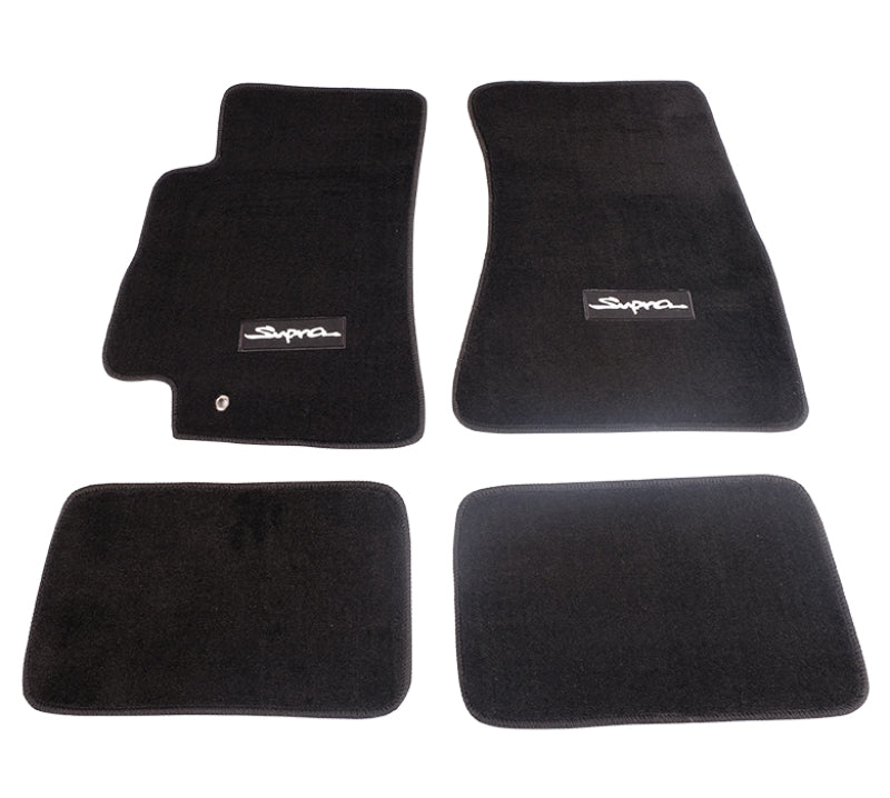 NRG Floor Mats - 96 - 02 Toyota Supra (Supra Logo) - 4pc. - My Store