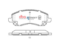 DBA 11 - 14 Chrysler 200 Front Street Series Brake Pads - My Store
