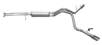 compare product Gibson 07-10 Cadillac Escalade ESV Base 6.2L 2.5in Cat-Back Dual Extreme Exhaust - Aluminized