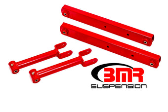 compare product BMR 64-67 A-Body Non-Adj. Rear Suspension Kit - Red