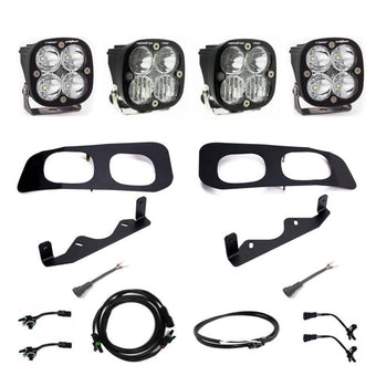 compare product Baja Designs 2023+ Ford F-250/350 Squadron Racer/Pro Unlimited Dual Fog Pocket Light Kit w/ Upfitter