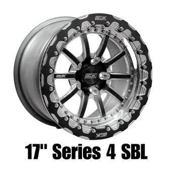 compare product Belak 17x9.5 / 6.25in BS / 6x135mm BP / High Pad / Series 4 - Single Beadlock Wheel
