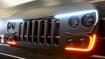 compare product Oracle VECTOR Jeep Wrangler JK Grille Display